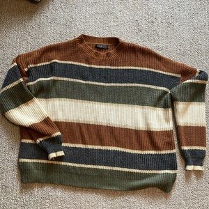 SHEIN - Long Sleeve Neutral Knit Top